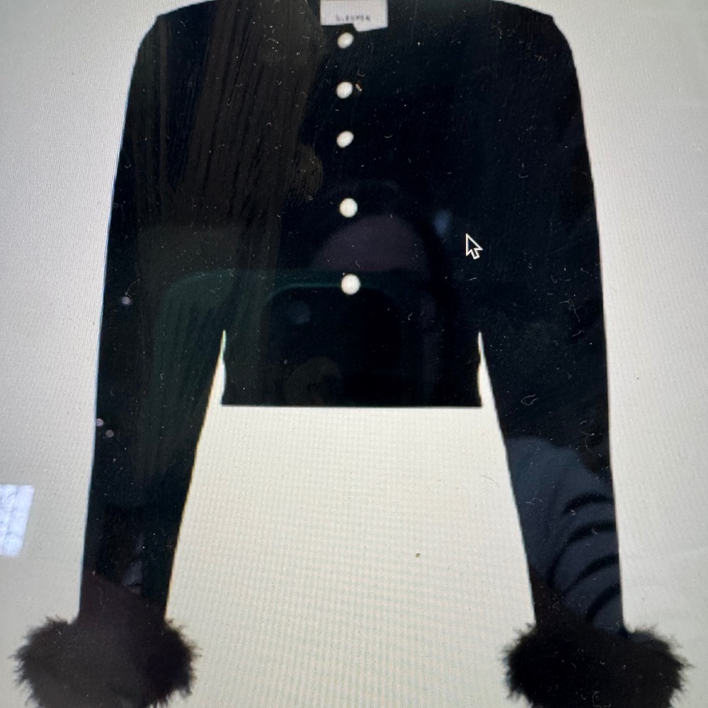 Sleeper Fur Trimmed Cardigan